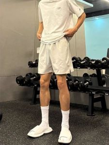 Extra Large 300 Pounds Fitness Sports Shorts Mens Summer American Quick Dry Four-Legged Loose Running Casual Pants