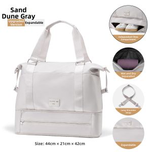 Umay(佑美) | Short Trip Travel Bag For Hand Luggage Gym Use Waterproof and Dry/Wet Separation
