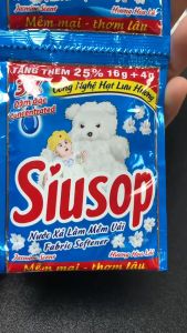 Nước xả vải Siusop Hương hoa lài 20g ( 1 dây 10 gói)