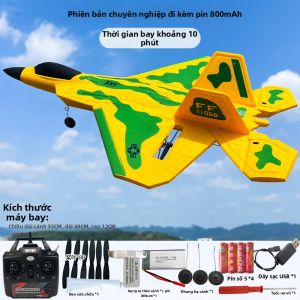 Mô Hình Máy Bay Điều Khiển Từ Xa Lớn Kiểu F-22 Cánh Cố Định 4 Kênh