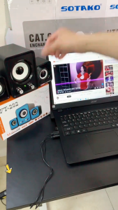 Loa máy tính mini Chọn Ngay Bộ Loa Máy Tính FT202 - Bảo hành 1 ĐỔI 1 từ MƯỜNG THANH ROYAL
