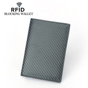 MLZH | RFID Protection Leather Passport Wallet Card Holder