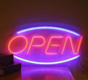 (ไฟ5V-สายUSB)ไฟนีออน ป้ายไฟร้าน ป้ายไฟตัวอักษร ป้ายไฟวิ่ง ป้ายไฟled สำหรับเปิดร้าน