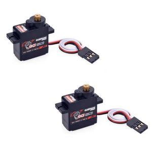 Surpass Hobby S0009M 9g Metal Gear Digital Servo 1.4kg Mô-men Xoắn Cho RC Máy Bay Cánh Cố Định Máy Bay Lượn Robot Xe Thuyền 1/2/4 Bộ