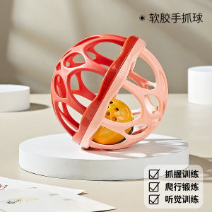 Đồ Chơi Cầm Tay Manhattan Baby Grasping Training Early Education Toy Molar Early Education 0-1 Years Old Teething Baby Dummies