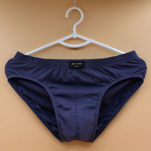 ผู้ชาย ระบายอากาศได้ดี ผ้าฝ้าย ชุดชั้นใน สไตล์สปอร์ต เอวกลาง กางเกงใน สามเหลี่ยมขากว้างดูดซับเหงื่อสบาย กางเกงขาสั้น