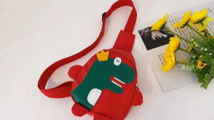 พร้อมส่ง ! กระเป๋าเด็ก กระเป๋าคาดอกเด็ก กระเป๋าไดโนเสาร์น่ารักสไตล์เกาหลีสำหรับเด็ก