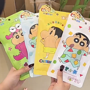10 Pieces Crayon Shin-Chan Cartoon Cooling Stickers Physical Cooling Ice Stickers Heatstroke Prevention Summer Cooling Stickers