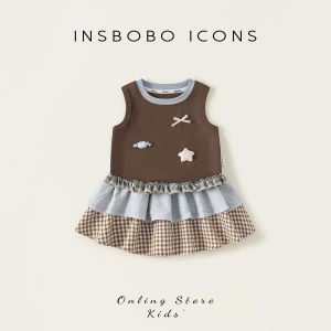 insbobo | Bộ Đầm Mới Cho Bé Gái Mùa Hè Thời Trang