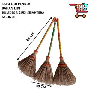 SAPU TAMAN LIDI PUCUK SAPU PENDEK SAPU LIDI KELAPA
