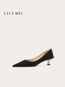 LILY WEI | Giày Gót Cao Phong Cách Hepburn Đi Làm 31