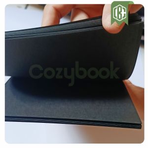 Scrapbook album Vintage foto Journal diary isi 20 lembar 3 varian warna blackcraftblue