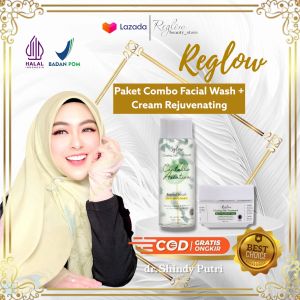 Reglow Paket ( Facial wash + Day cream )