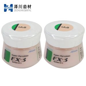 Kuraray Noritake ex3 ทันตกรรม Body 50g nA1B NW0B EW0B Made in Japan ทันตกรรมโลหะ Porcelain Powder