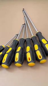 1pcs Magnetic Screw Driver Rubber Handle (Philip/Flat)