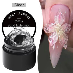 7ml Non Stick Hand Solid Builder Gel Nail Polish Lenthening Nails Carving Flower UV LED Nail Art Supplies Gel for Manicure DIY