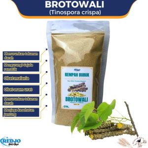 Brotowali Bubuk Herbal Bratawali Kering Premium Rempah Diabetes Sapih Anak dll