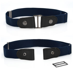 Easy Belt Without Buckle Elastic Belts For Women Stretch Riem Men Jeans Cintos Extensible Kids Boys Girls Cinturon Mujer Strap
