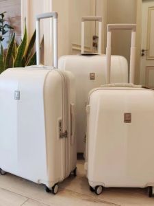 Exported to Japan Export Luggage Female Trolley Case Student Male Universal Wheel 20-Inch Password Suitcase Leather Suitcase 24