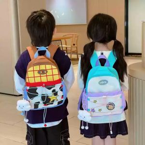 Disney Toy Story Woody Schoolbag Printed Cartoon Buzz Lightyear Personality Creative Backpack Large Capacity Children Bag Gifts