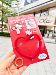 Sanrio | Sanrio Hello Kitty Cinnamoroll Kuromi My Melody Phone Anti-Lost Wrist Strap Chain Keychain Lanyard Cute Cartoon Silicone Pendant