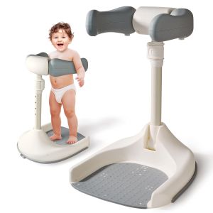 Orzbow Baby Bath Standing Holder Shower Adjustable Non-Slip Baby Standing Holder Assistive Standing Training Bath Stand