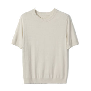 Silk Easy-to-Wear Knit Top