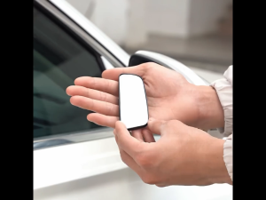 1 Pair Blind Spot Mirror Rectangle Adjustable Car Auxiliary Wide Angle Mirror for Universal Cars