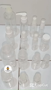 Botol Spray Kosong Parfum Fliptop Pliptop Presstop Botol Shortneck Pump Sabun Cair Lotion 30ml 60ml 100ml 250ml TUTUP PUTIH TRANSPARAN Bening PET Tebal
