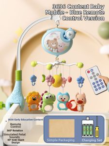 Hanging Rotatable Anti-Strabismus Baby Soothing Bell
