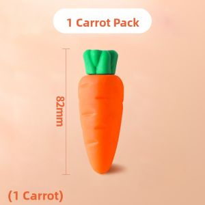 Beejia Gigantic Fruit Eraser No Trace Carrot Shaped Cartoon Cute Large Size Special for Primary School Children Business Supplies