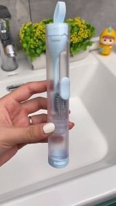 Creative Toothbrush Set Travel Tooth Clean Tools Folding Toothbrush Portable Toothpaste Storage