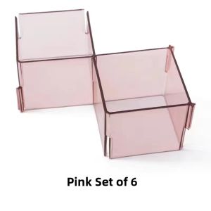 Plastic Drawer Organizer Dividers for Underwear And Socks Honeycomb Style Storage Separator Family Organization Tools