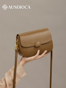 AUSDIOCA | Elegant Fashion Small Shoulder Bag vegetable-tanned leather