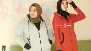 JAKET WANITA MUSLIMAH HIJACKET ELEKTRA HIJABER SYARI HIJAKET PANJANG