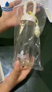 Fausta Botol Minum Cantik Gantungan Kelopak Bunga 500 ml