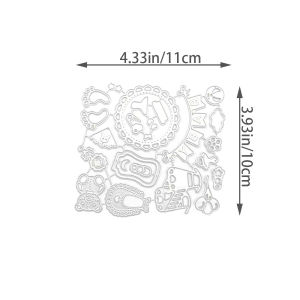 1pc Baby/Newborn Products Set Metal Cutting Dies for DIY Scrapbooking Paper Greeting Card Making Album Decoration Embossing Mold