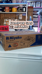 MIYAKO KG101SS Kompor Gas 1 Tungiu Body Stainless Bergaransi Resmi