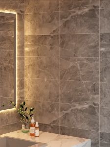 【Punch-Free】Bathroom Storage Cabinet Bathroom Multifunction Large Capacity Wall -mounted Storage Cabinet Waterproof Storage Rack