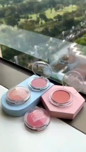 Implora Cheek Blossom Blush On Travel Friendly Mudah diblend warna natural dan pigmentd Matte Finish