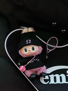 Labubu Kids Tennis Outfit Set 17cm Trendy Clothing Accessories for Boys And Girls in Stock Sports Big Brand Lulu Netball