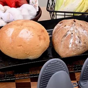 【No】2 Pcs Silicone Oven Mitts - Heat Resistant Anti-Scald Non-Slip Gloves For Cooking Baking & Pot Handling