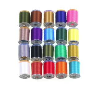 2pcs 140D Floss Fly Tying Thread for #6~#14 Dry Wet Nymphs Streamers Tying Material Thread Fix Bobbin Holder Fly Tying Tool