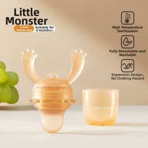 Usbettas | Silicone Feeder Teether Baby Food Teething Toy