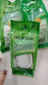 Capasitor 20 UF ICAR Ecofill Kapasitor running bulat Capacitor I-CAR AC Pompa Kulkas