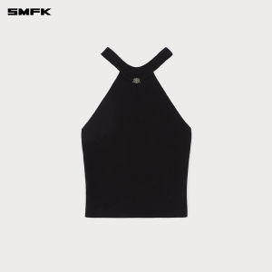 SMFK | Casual Design Knitted Vest with Cross Necklace