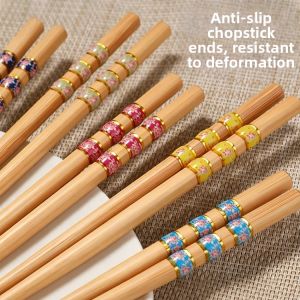 Anti-slip Natural Bamboo Chopsticks