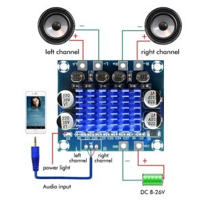 TPA3110 Class D Amplifier Dual Channel 30W + 30W