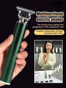 Hair Clipper Professional Hair Cutting Machine Barber Rechargeable Hair Trimmer Metal Haircut Machine Clipper for Men