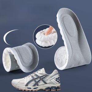 XIANZHAO | Mens Hiking Shoe Insoles Ultra Soft Anti-Pain Sport Shock Absorption Comfortable Cushioning Footbeds For Long Time Standing